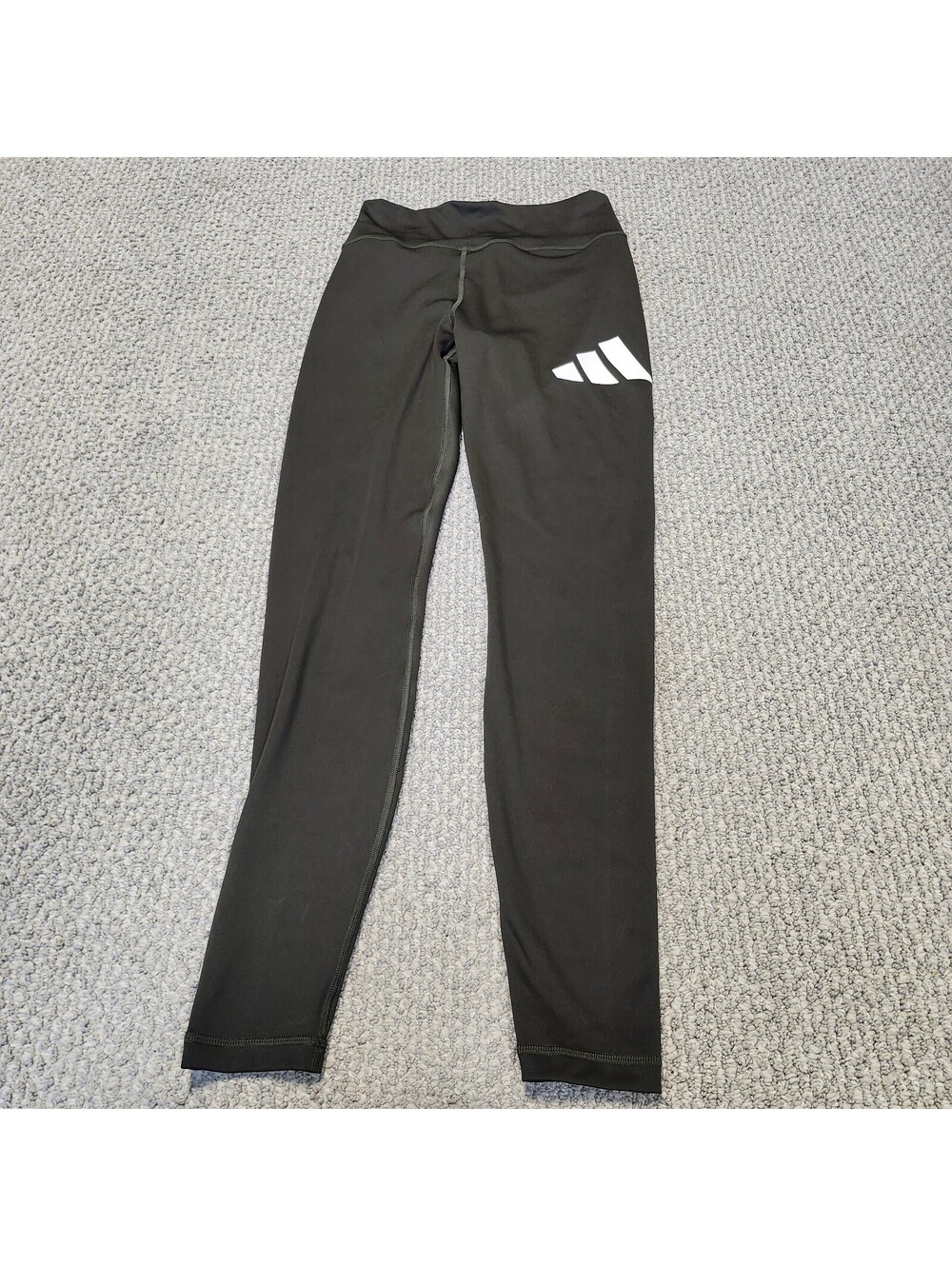 Adidas Green Shadow Olive Logo Leggings Size Large NWT